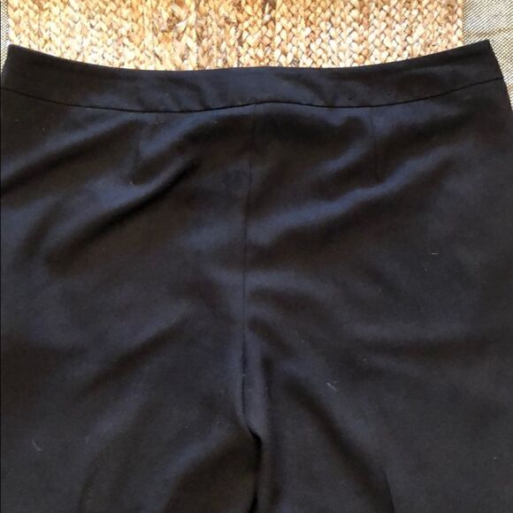 EUC Banana Republic Crepe Wide Leg Pants Black 10 - Picture 7 of 8